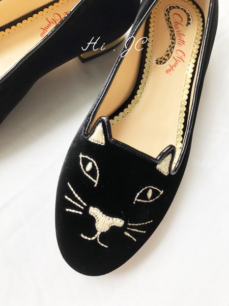 [私藏衣櫃] Charlotte Olympia Kitty Flats經典貓咪鞋開箱及尺寸心得分享