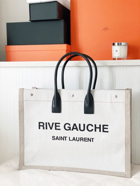 Saint Laurent Rive Gauche tote包開箱及心得分享（只怕你東西不夠多的超大時尚美包）