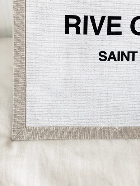 Saint Laurent Rive Gauche tote包開箱及心得分享（只怕你東西不夠多的超大時尚美包）
