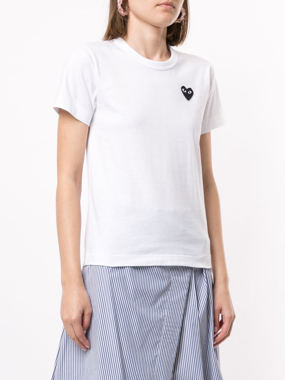 [穿搭] Loewe Gate包+Uniqlo西外套+Comme Des Garçons Play T-shirt+Uniqlo裙+ACNE Studios靴