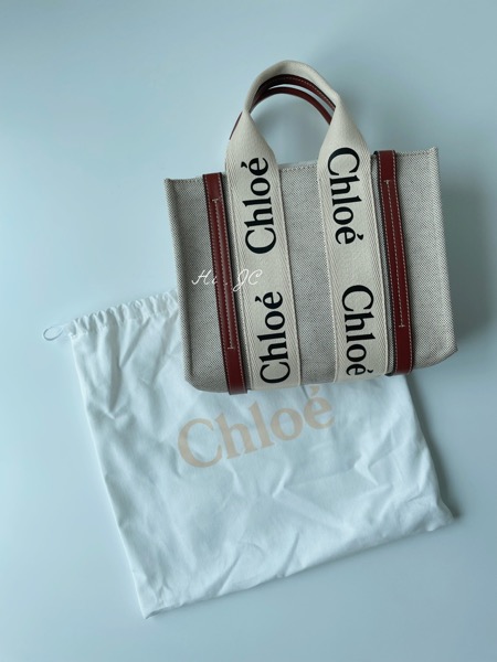 Chloé Woody Tote包開箱（精品tote包包界的網紅級爆款包）及那裡買最便宜之歐美電商資訊分享