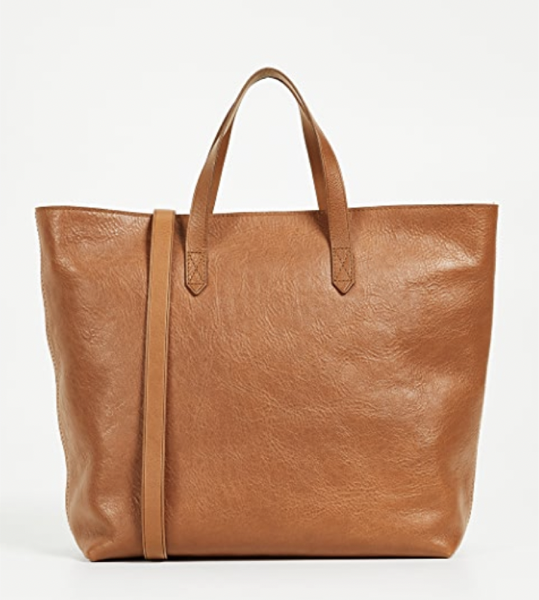 Madewell tote 包穿搭