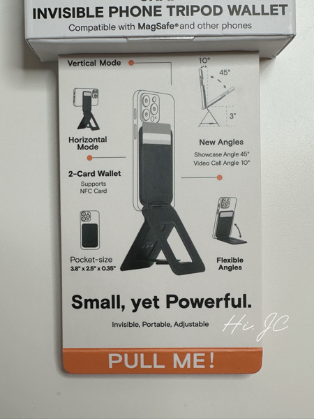 開箱~Moft手機支架好用嗎?(來開箱傳說中的百變手機支架) 開箱~Moft手機支架好用嗎?(來開箱傳說中的百變手機支架)